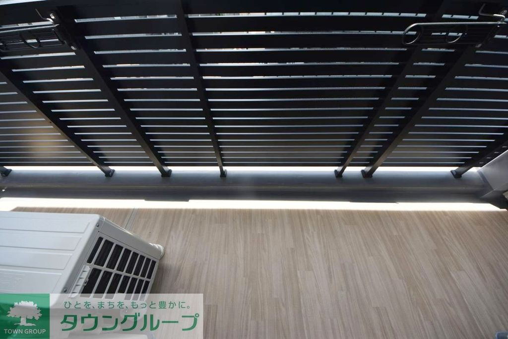 バルコニー　庭