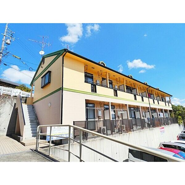 建物外観　かわいい感じのアパートタイプですよ☆☆