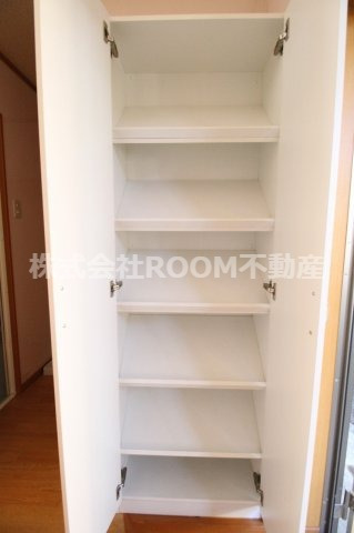 収納　収納があります