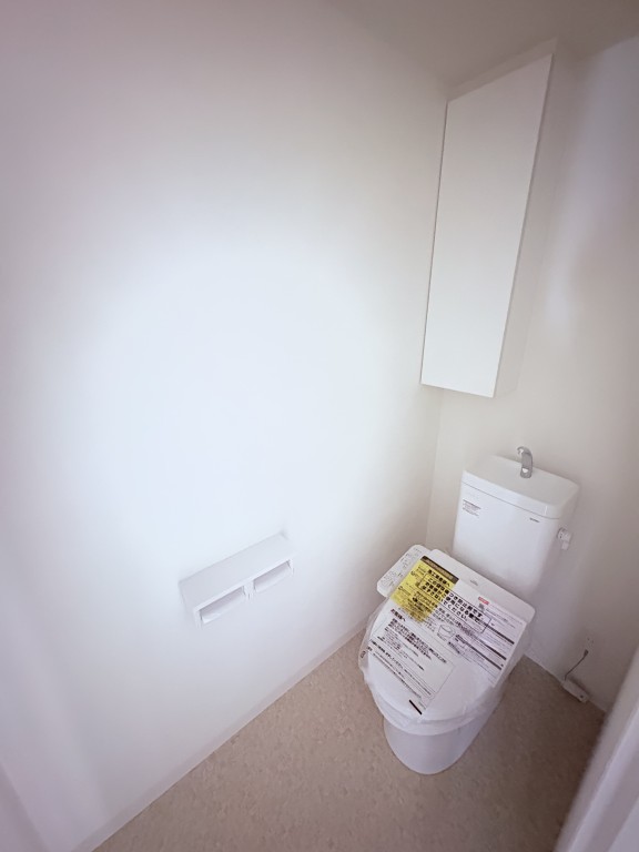 トイレ　ゆったりとした空間のトイレです