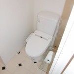 トイレ　ゆったりとした空間のトイレです