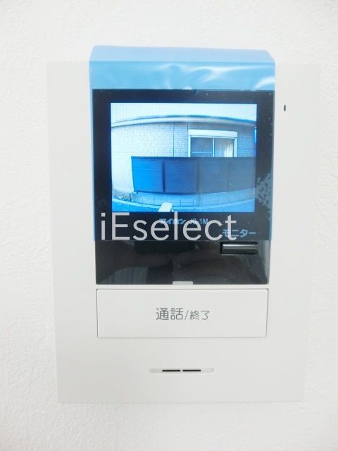 セキュリティ　訪問者の顔がわかるので安心ですね