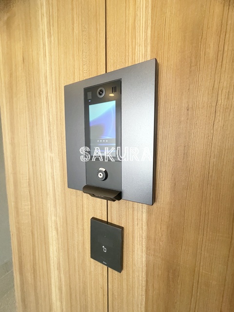 セキュリティ　女性の方でも安心のモニター付きオートロック♪