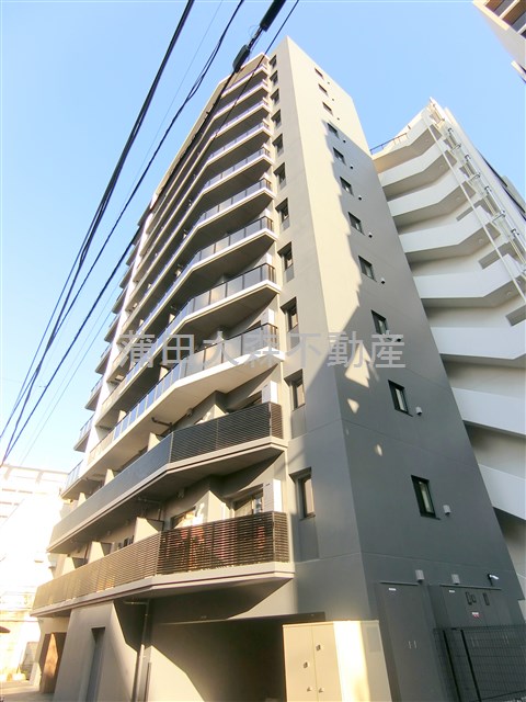 建物外観　2025年11月築　RC鉄筋コンクリート造地上12階建て総戸