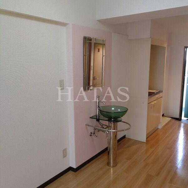 洗面設備　同物件別部屋です