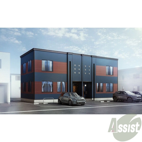 建物外観　完成予想パース札幌市北区屯田４条「仮）ルミエール屯田４－７」