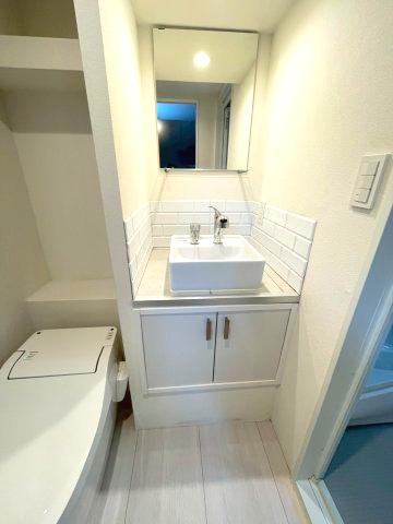 洗面設備　朝の身支度には欠かせない独立洗面化粧台