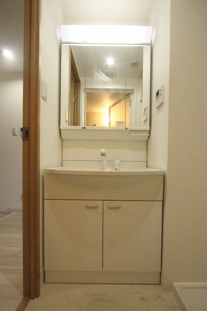 洗面設備　同物件別号室のものです。