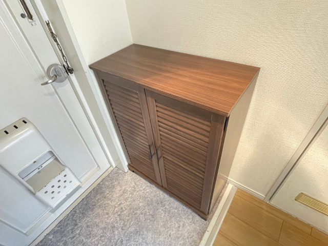 玄関　シューズボックス付き玄関です