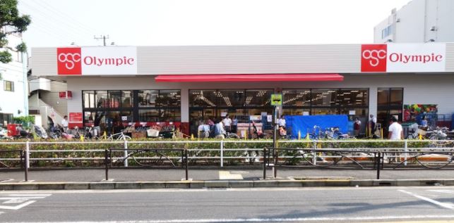 スーパー　Olympicお花茶屋店（スーパー）まで150m