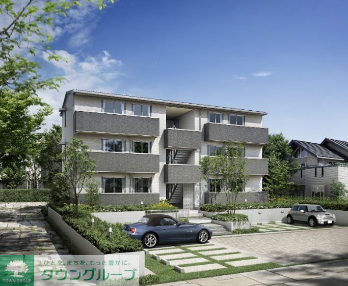 建物外観　駐車場