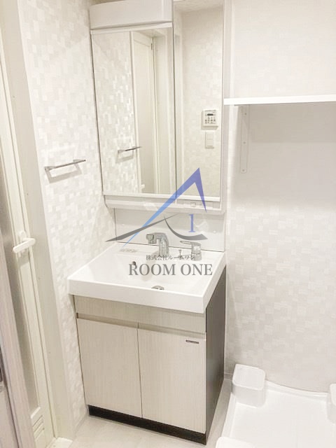 洗面設備　洗面台です。