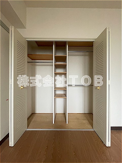 収納　納戸5.7帖　収納※クリーニング中の撮影※