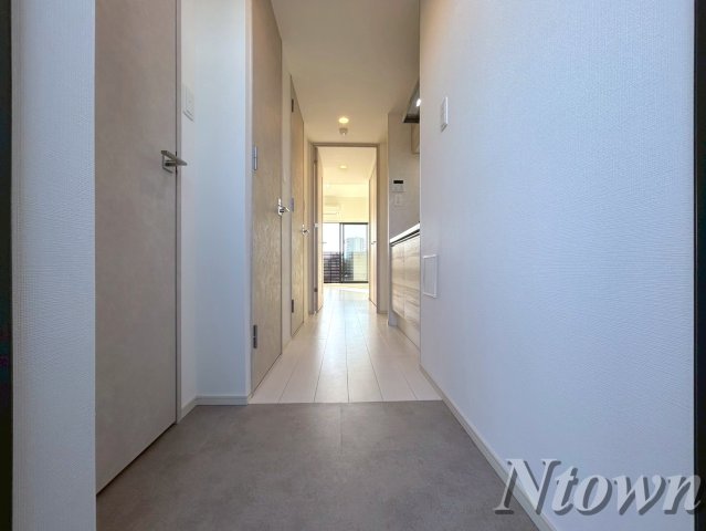 玄関　明るい玄関です