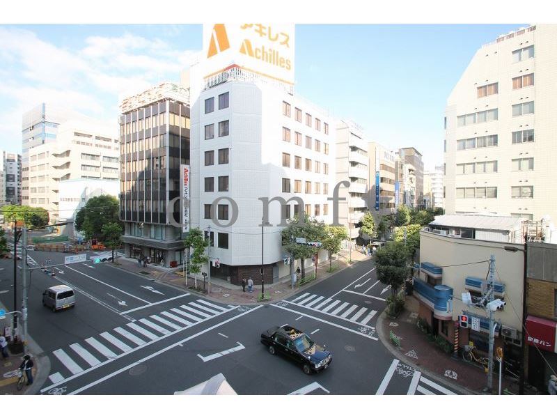 眺望　バルコニーからの眺望（同タイプ３階から）