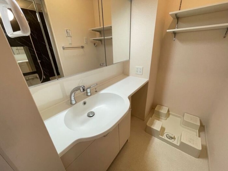 洗面設備　図面と現状に相違がある場合には現状を優先