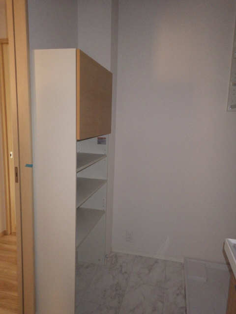 収納　洗面所の収納です