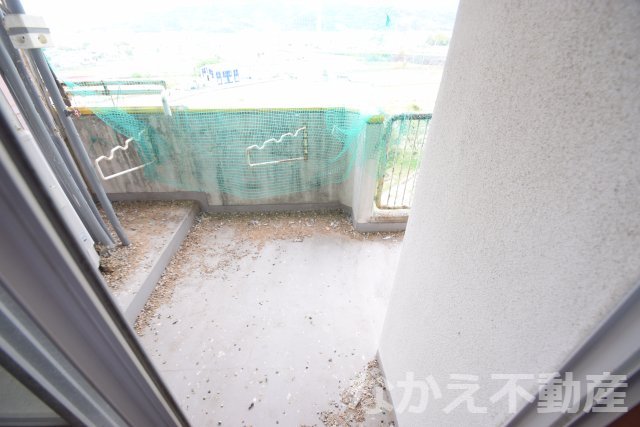 バルコニー　落ち着いた時間を過ごせるバルコニーです