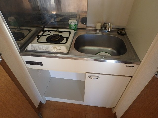 キッチン　1口ガスコンロ