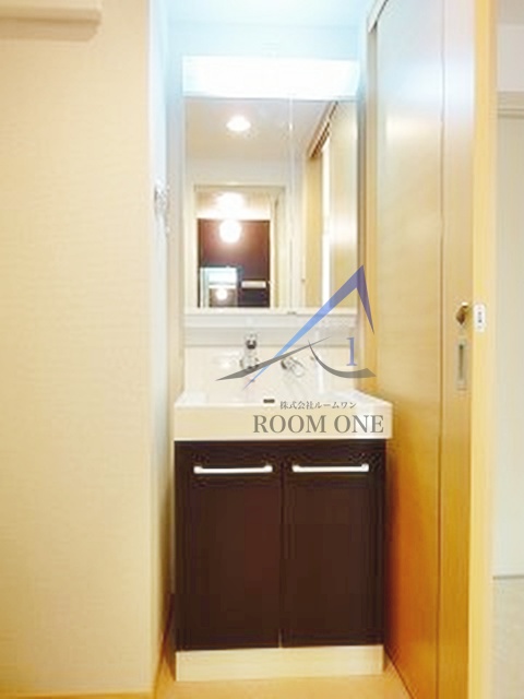 洗面設備　洗面台です。