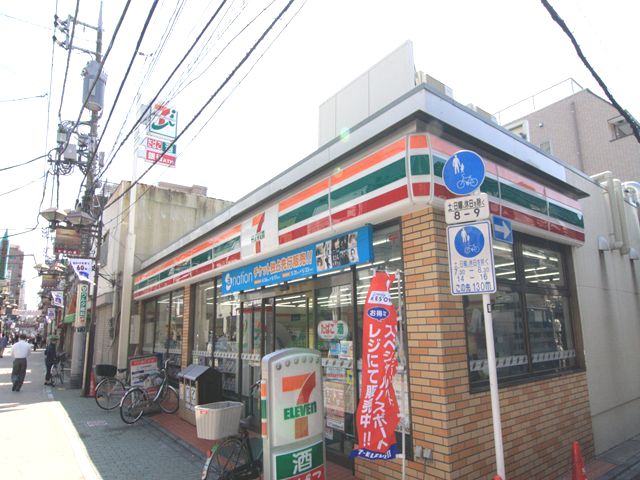 コンビニ　セブンイレブン 千住仲町店（コンビニ）まで98m