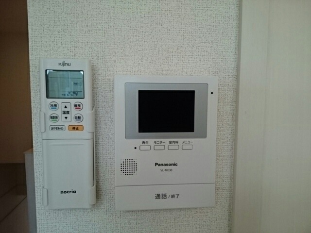 セキュリティ　モニターフォン完備