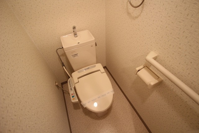 トイレ　同物件、別号室のものです。