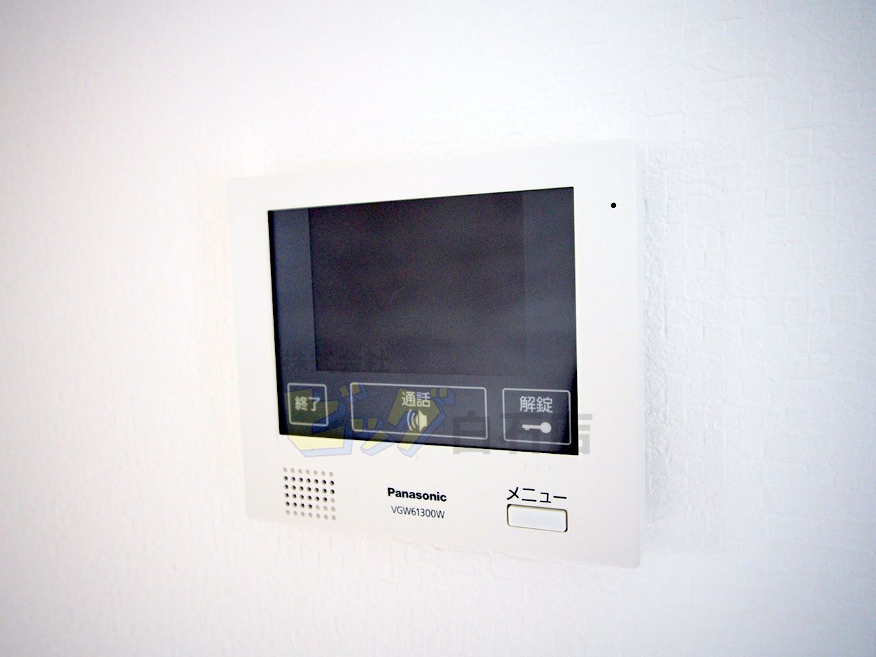 セキュリティ　モニター付きインターホン完備しています♪