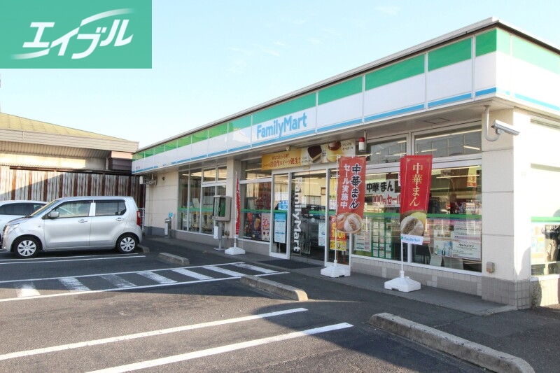 コンビニ　ファミリーマート岡山青江六丁目店（コンビニ）まで375m