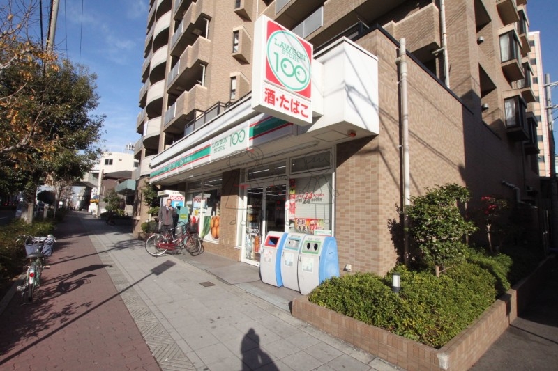 コンビニ　ローソンストア100東住吉田辺店（コンビニ）まで210m