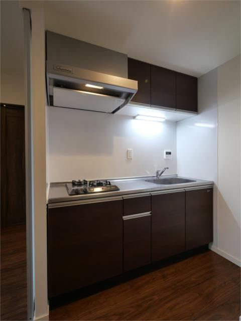 キッチン　２口ガスコンロシステムキッチン