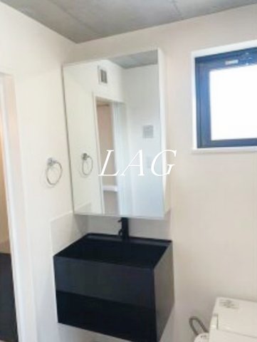 洗面設備　洗面台です。