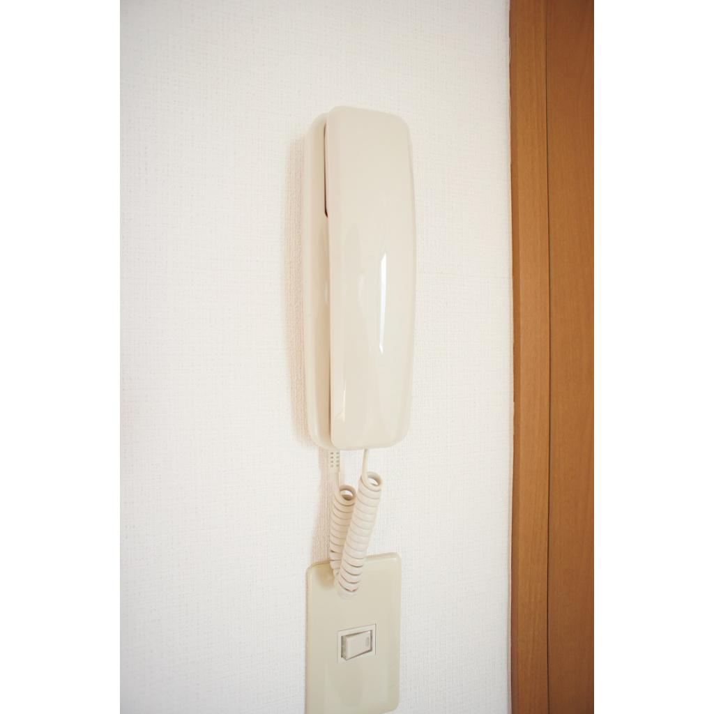 その他設備　インターホンも標準装備です。