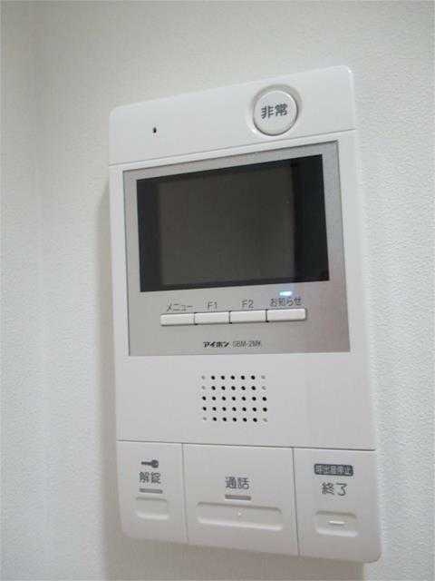 セキュリティ　モニター付きインターホン