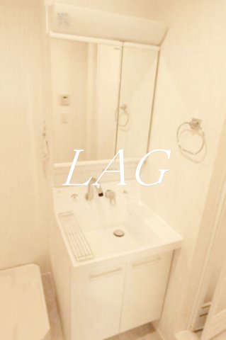 洗面設備　洗面台です。