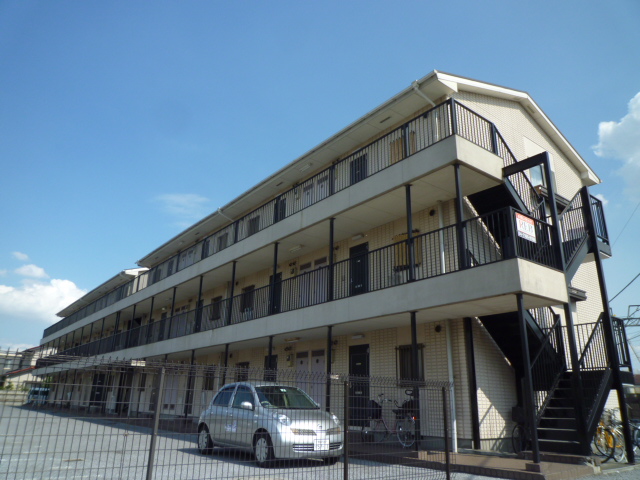 建物外観　陽当たり良好　3階建マンション　ペット可