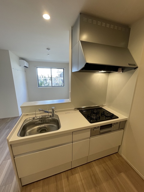 キッチン　★グリル付３口ガスシステムキッチン★