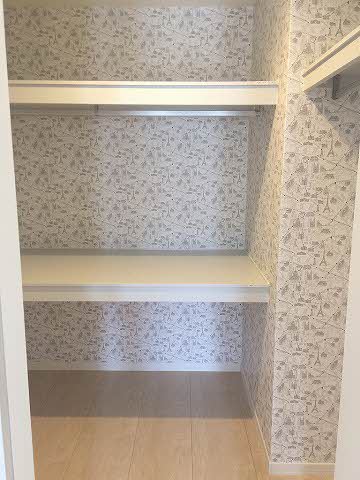 収納　ウォークインクローゼット♪