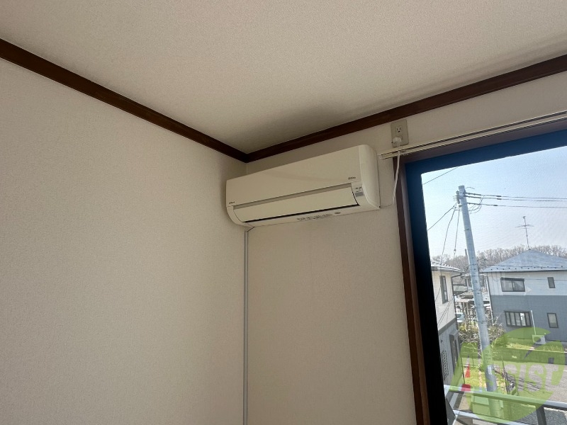 その他設備　エアコンが設置済みです。入居後すぐに使用できます。