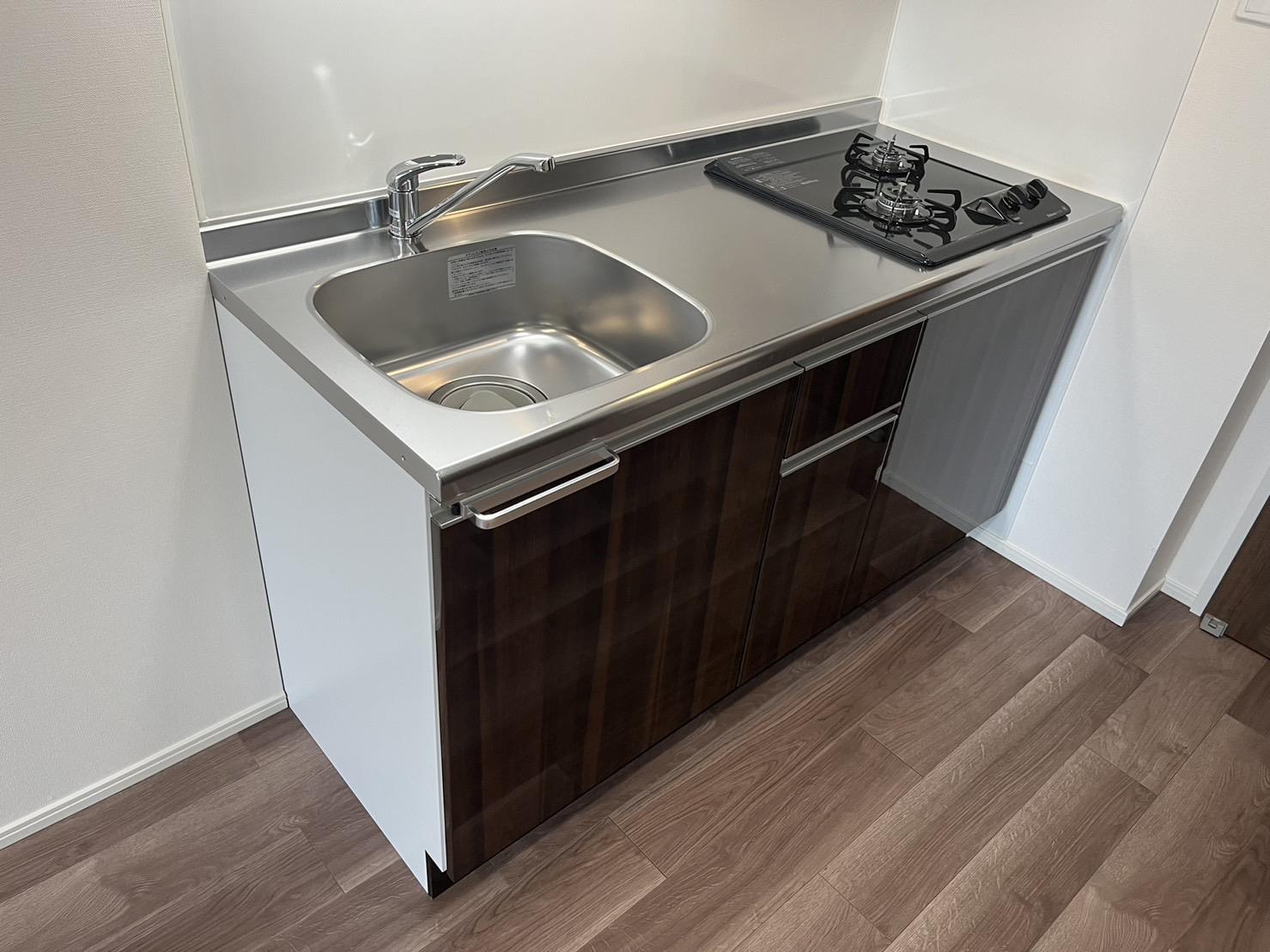 キッチン　自炊も楽しめるシステムキッチン♪