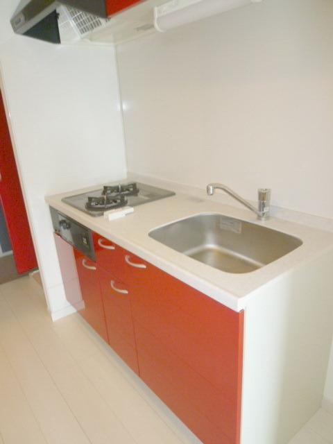 キッチン　★ガスコンロ２口付お料理らくらくです★