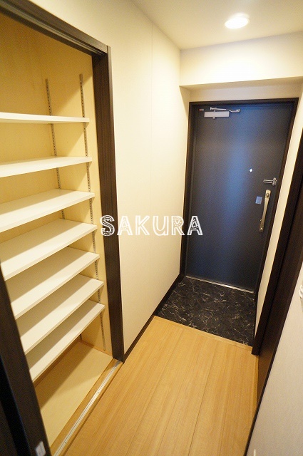 玄関　大容量のシューズボックス♪