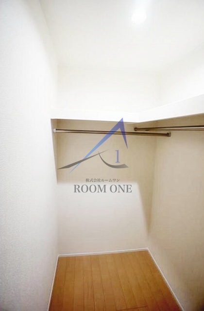 収納　ウォークインクローゼットです。