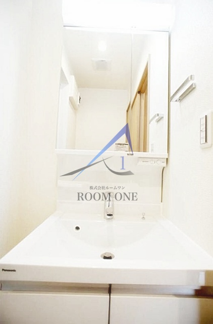 洗面設備　洗面台です。