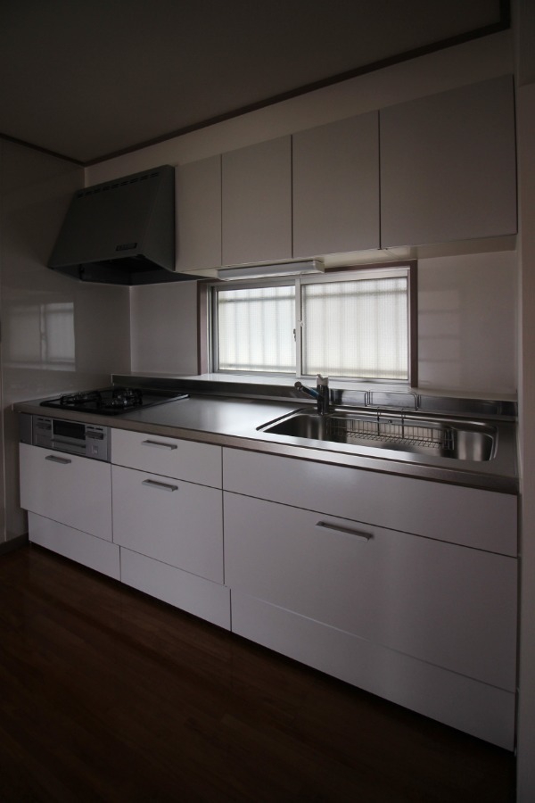 キッチン　システムキッチンガスコンロ3口