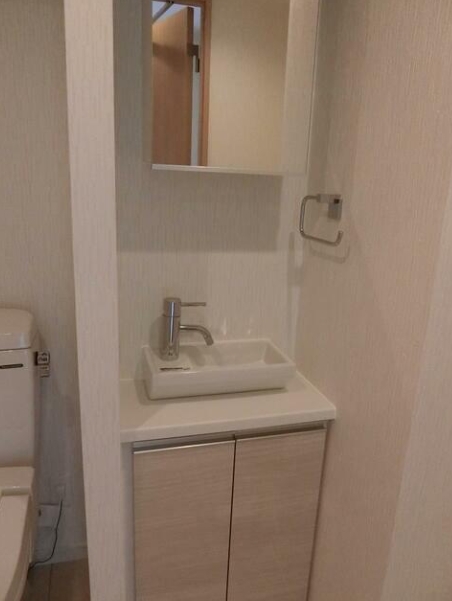 洗面設備　洗面所です