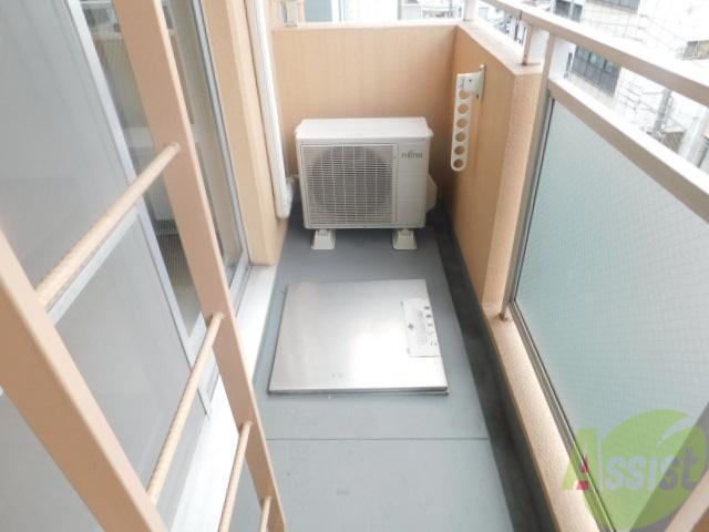 バルコニー　風通しの良いバルコニー