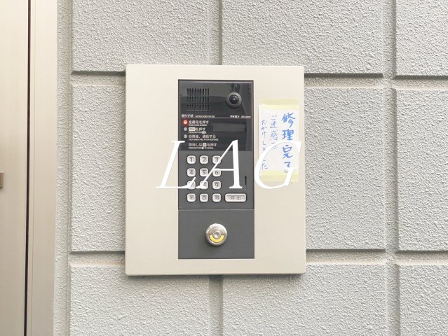 セキュリティ　オートロックです。