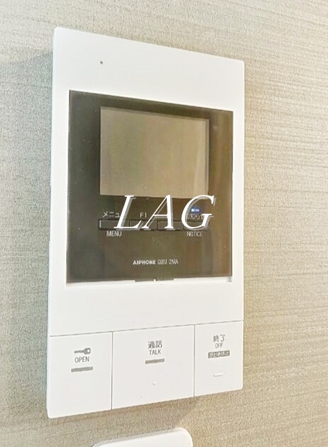 セキュリティ　モニター付インターホンです。