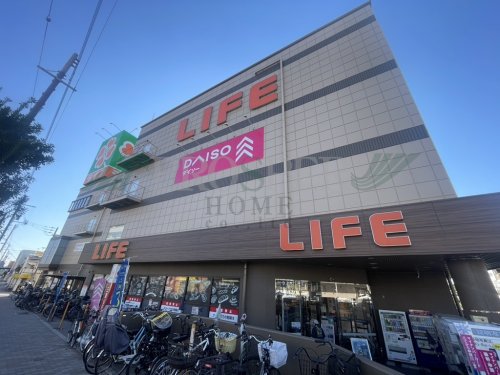 スーパー　ライフ巽店（スーパー）まで677m